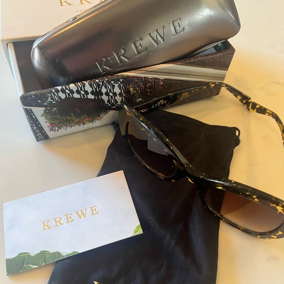 KREWE Tortoise Shell Sunglasses - Picture 2 of 5